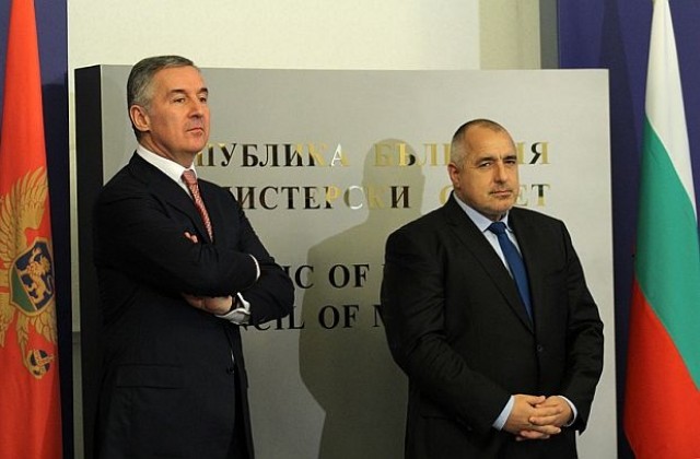 Борисов: Надявам се, че в края на 2015 г. Черна гора ще бъде в НАТО