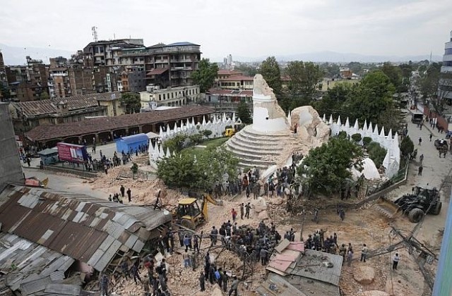 Разрушителното земетресение в Непал следва исторически модел
