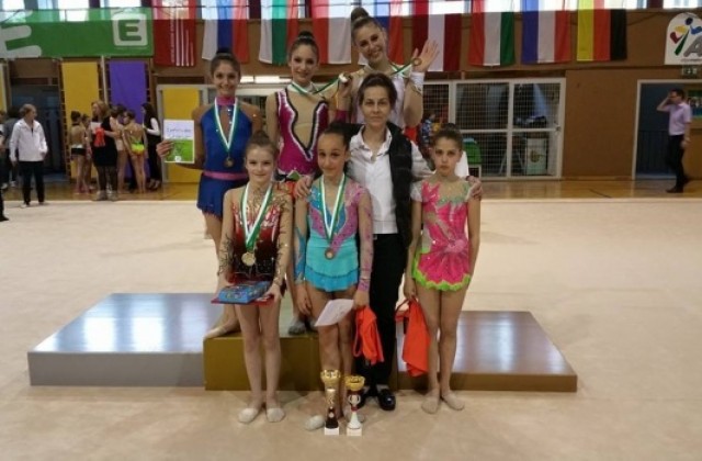 Силно участие на гимнастичките на Велбъжд в Грац, Австрия