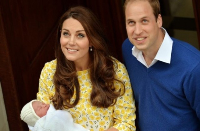 Британските медии хвалят Уилям и Кейт за името на принцесата