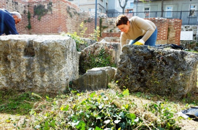 Търсят се доброволци за почистване на Римски терми от бурените