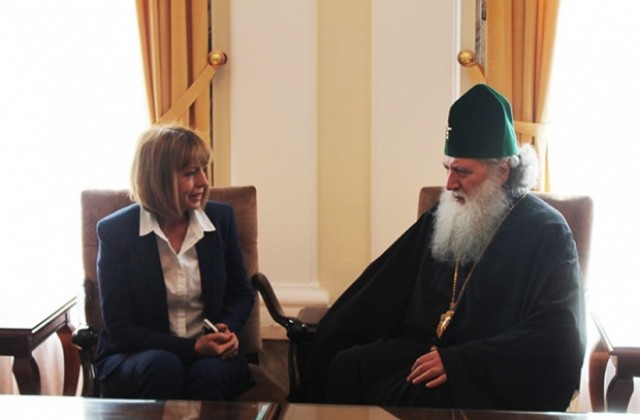 Патриарх Неофит и Йорданка Фандъкова обсъдиха преподаването на религия в училище