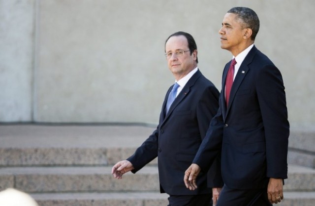 Обама и Оланд обсъдиха по телефона гръцката дългова криза