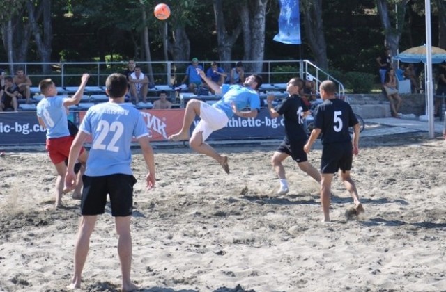 Украинци и „Свети Никола” спечелиха турнира по плажен футбол