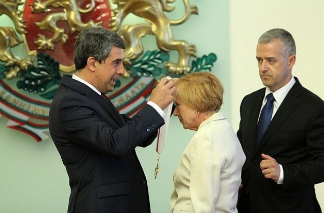 Президентът удостои Марси Рийс с орден „Стара планина