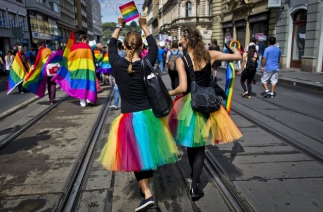 Около 15 000 души участваха в гей парад в Прага