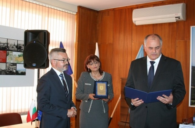 Полският посланик стана почетен гражданин на Аксаково