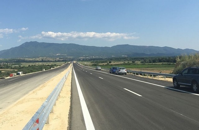 Пуснаха магистрала „Струма от Сандански до границата с Гърция
