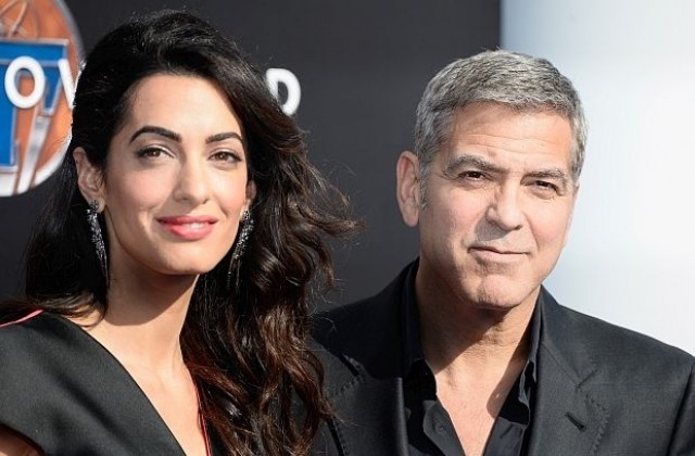 Джордж Клуни без подарък за годишнината от брака с Амал