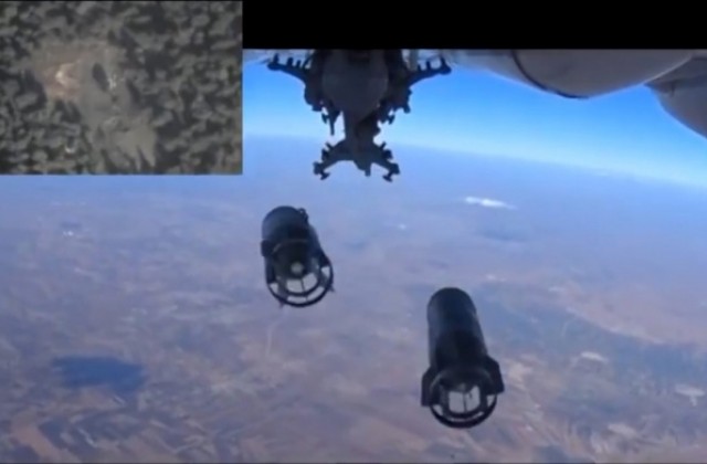 Руската авиация нанесла удари по 12 обекта на Ислямска държава в Сирия