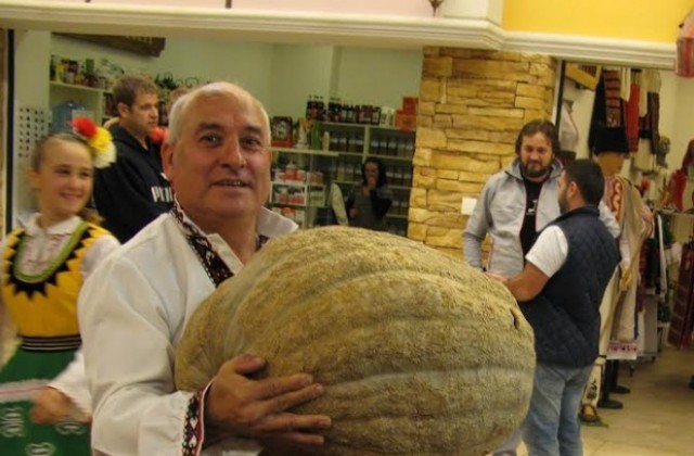 Тиква от село Солник с тегло 32,8 кг е големият победител в Празника на плодородието