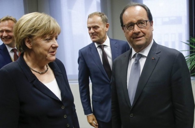 Лидерите на Франция и Германия са на еднаква позиция за миграционната криза