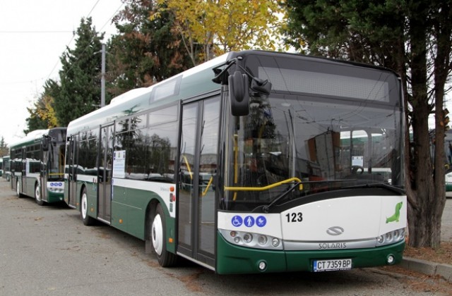 Стара Загора с мoдepен автобусен транспорт от Нова година