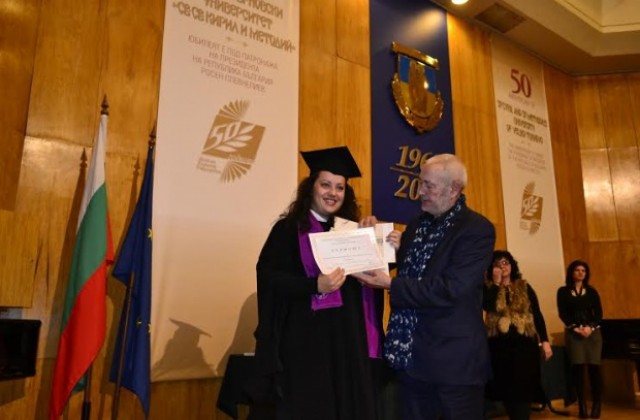 Ганчо Карабаджаков връчи дипломите на абсолвенти от ВТУ