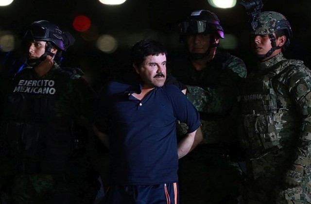 Връщат Ел Чапо в затвора, от който избяга