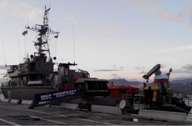 „Шквал” се включи във Втора постоянна група противоминни кораби на НАТО