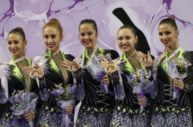Златен медал за българския ансамбъл по художествена гимнастика в Москва