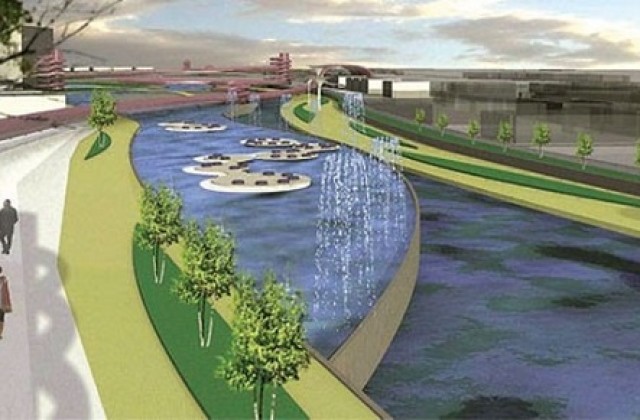 Изграждат нов център на Пловдив в коритото на река Марица