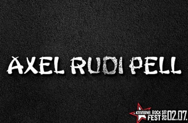 Axel Rudi Pell с бандата си ще оглави първата вечер на Каварна рок фест 2016