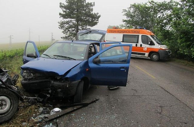 Жена пострада при пътен инцидент на пътя Плевен - Ловеч