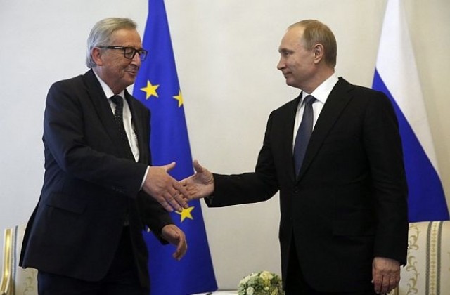 Путин и Юнкер обсъдиха отношенията Русия-ЕС, не говориха за санкциите