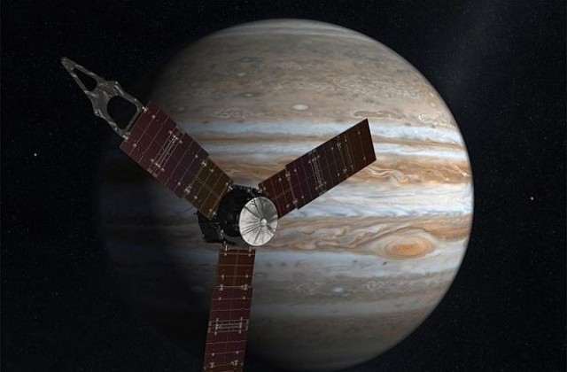 След петгодишно пътуване: Сондата Юнона вече е в орбита около Юпитер