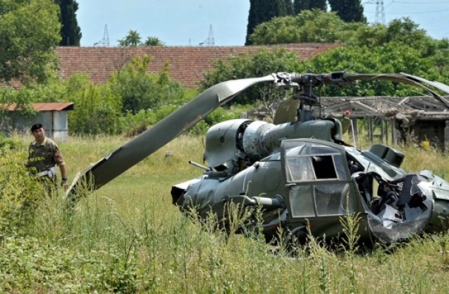 Военен хеликоптер се разби в Североизточна Турция