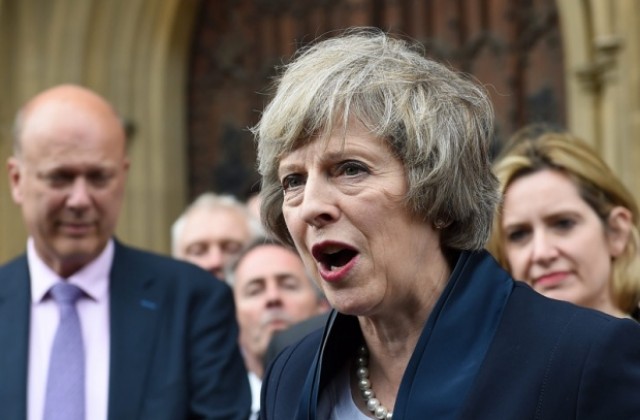 Следващият премиер на Великобритания Тереза Мей призова страната да се обедини