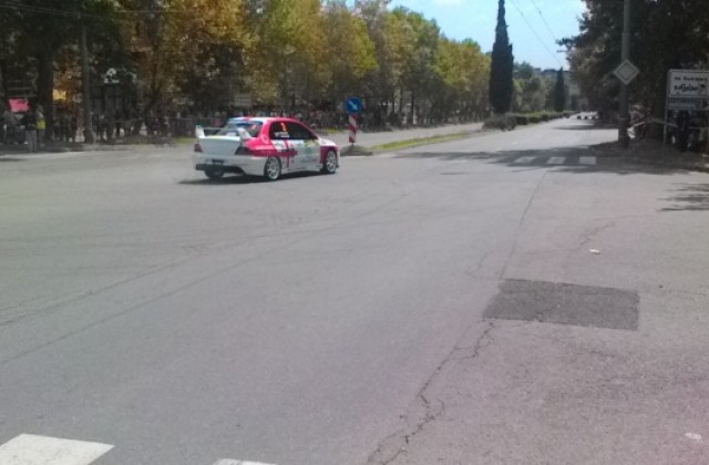 Автомобилът на победителя в рали „Сливен” Пламен Стайков е изряден