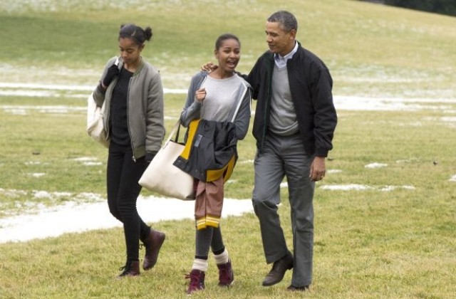 Дъщерите на Обама трудно ще се разделят с Белия дом