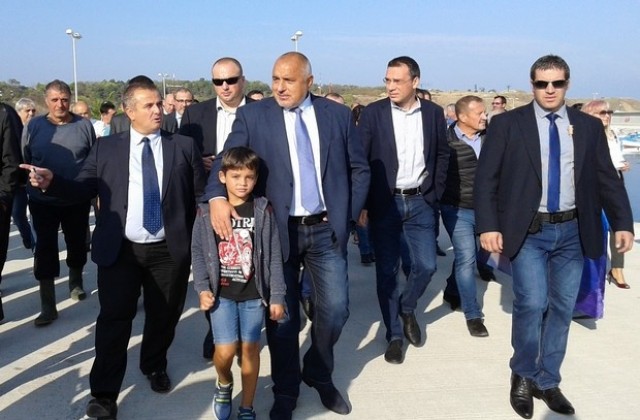 Премиерът откри новото пристанище в Черноморец