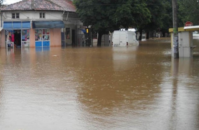 Наводнение в Одърци и Батово