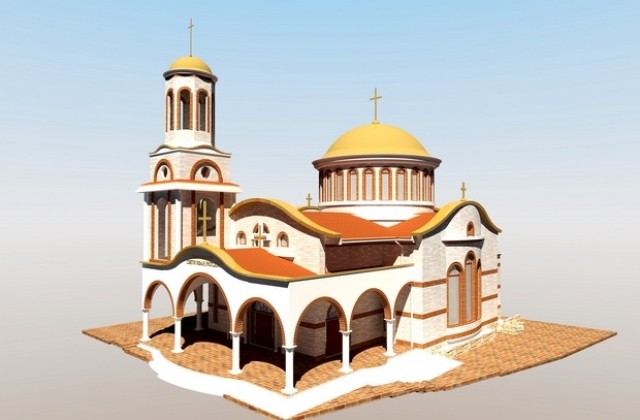 Депутат дари средства за строежа на църквата в Орфей