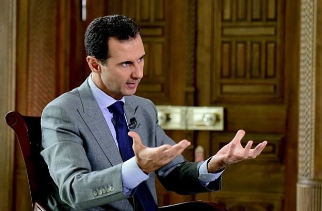 Асад: Тръмп ще стане естествен съюзник на Сирия, ако се бори с тероризма