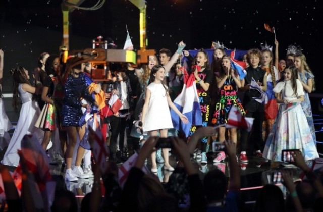 Лидия Ганева се класира девета на Детската Евровизия, Грузия спечели