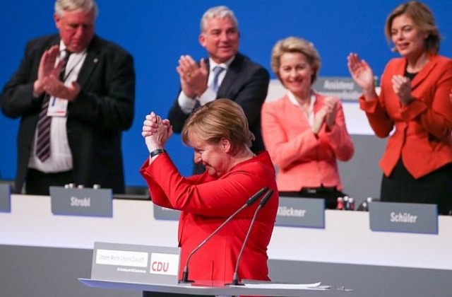 Преизбраха Меркел за лидер на Християндемократическия съюз