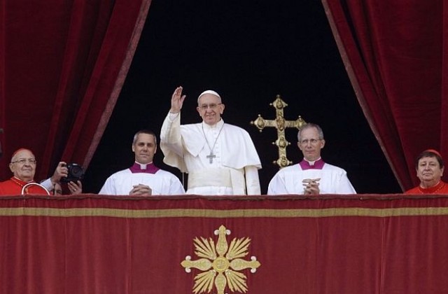 Папата пожела мир за изтерзана Сирия