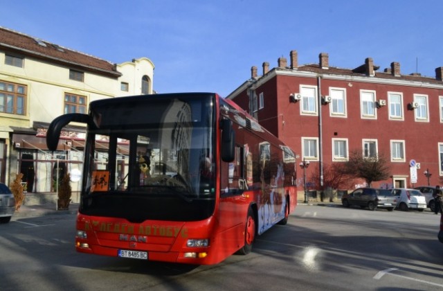 Безплатен градски транспорт във Велико Търново на 1 януари