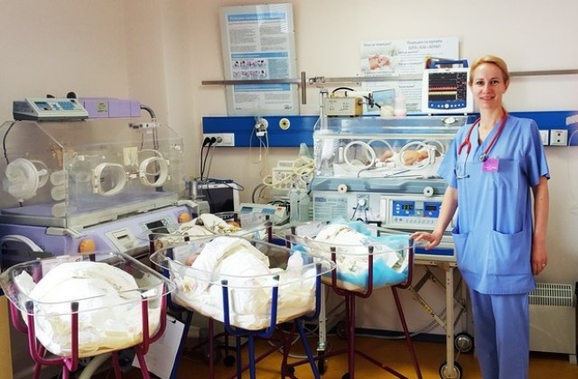 Момиченце е първото родено бебе в МБАЛ Света Марина в Плевен за 2017 г.