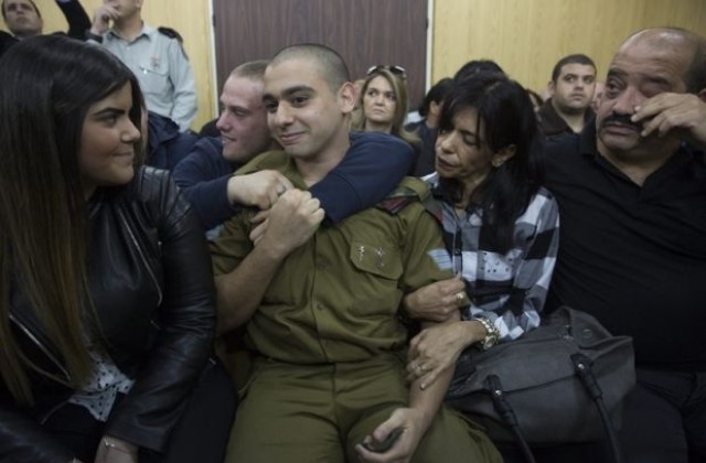 Масов протест в Тел Авив заради съдебен процес срещу израелски войник (СНИМКИ/ВИДЕО)