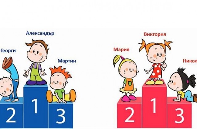 Кои са най-предпочитаните имена за новородените българчета?