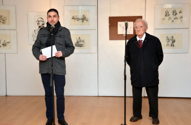 Изложба с карикатури откриха в Свищов