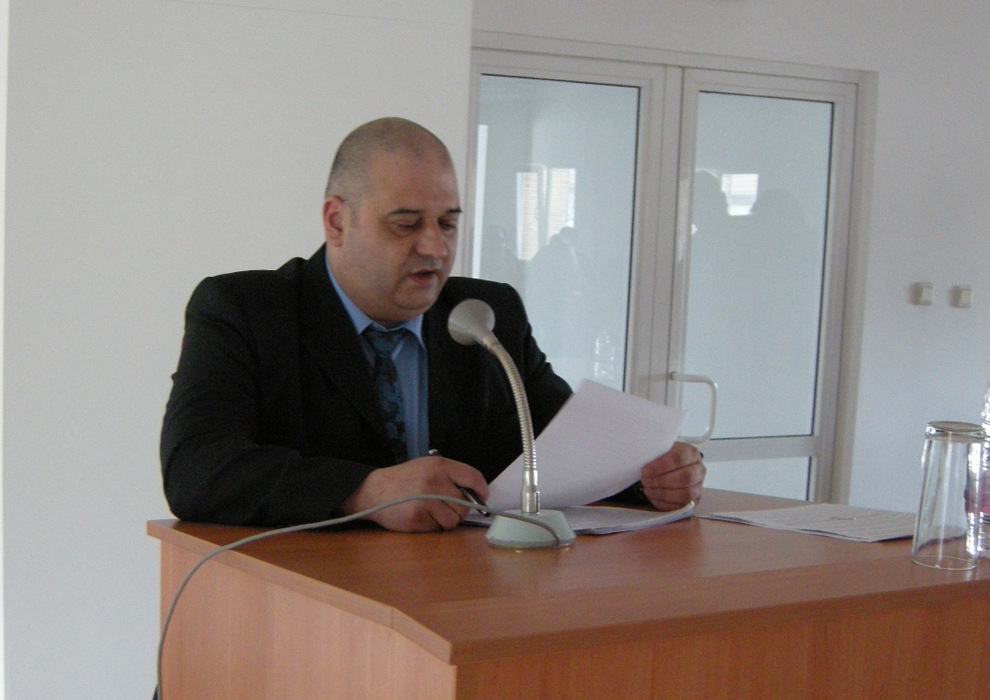 Директорът на ОД на МВР - Враца - Газибарски.