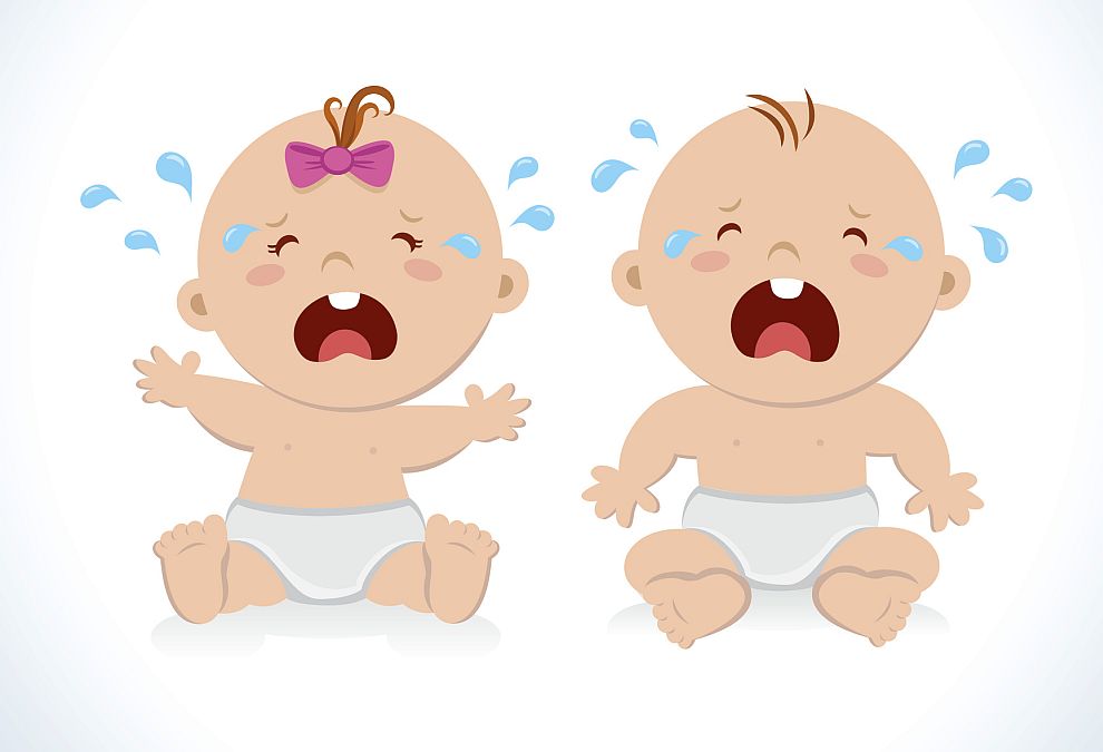 Бебетата плачат повече във Великобритания, Канада, Италия и Холандия отколкото в другите страни