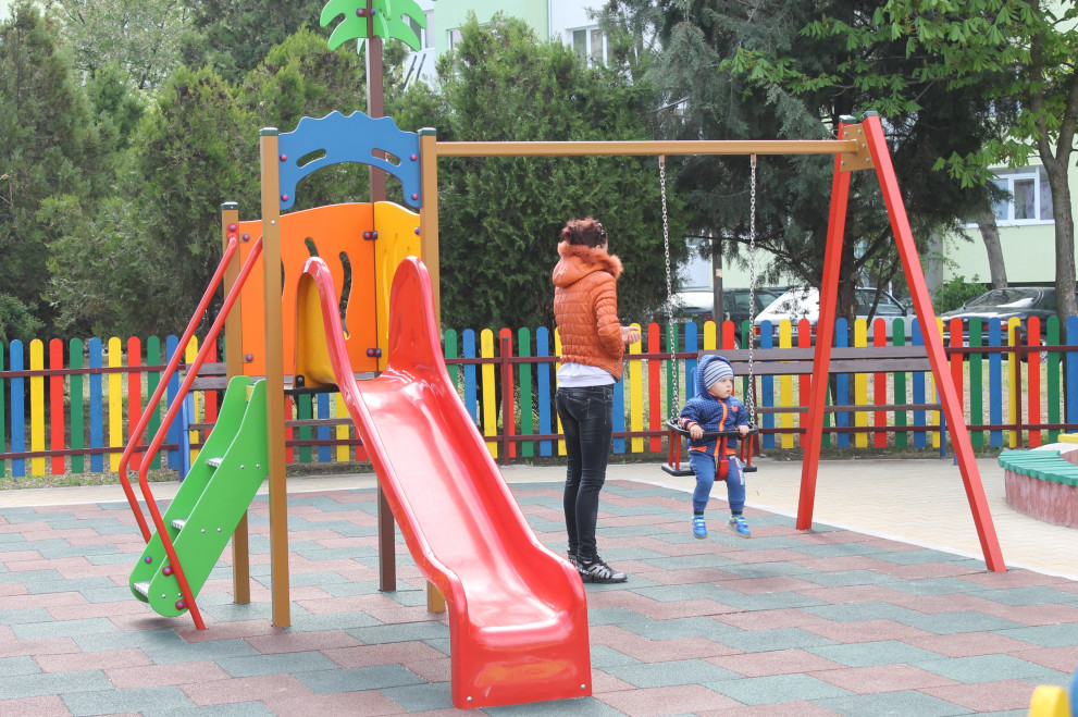 Нова детска площадка в Димитровград