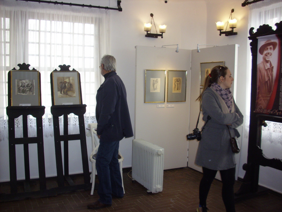 Изложбата на Илия Бешков в Двореца