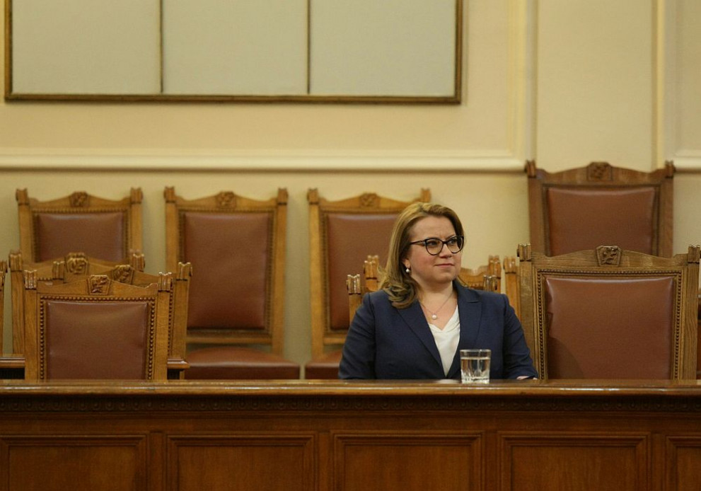 Вицепремиерът в служебния кабинет отговарящ за българското председателство на ЕС Деница Златева