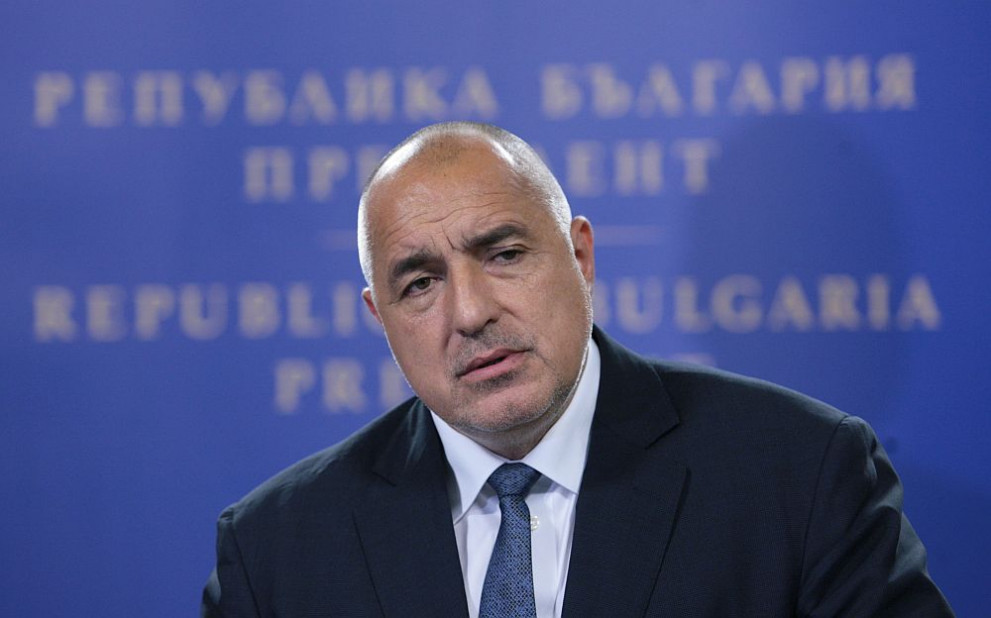 Лидерът на ГЕРБ и кандидат за премиер Бойко Борисов