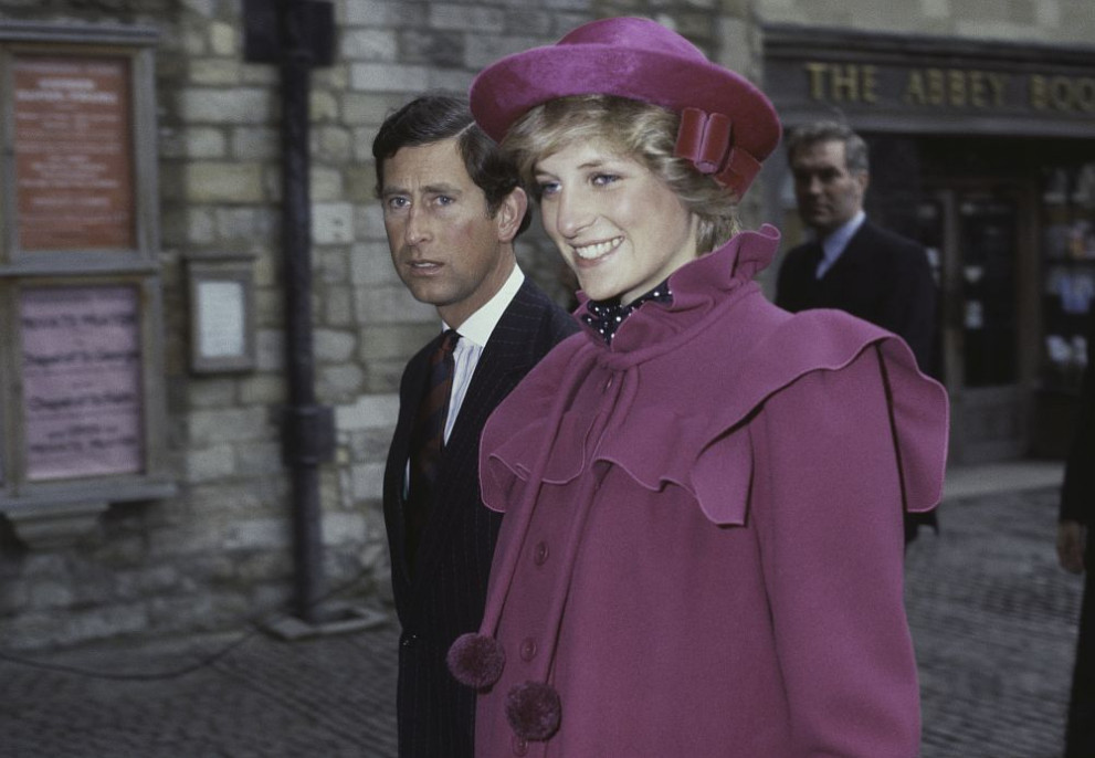 Принцеса Даяна и принц Чарлз през 1982 година