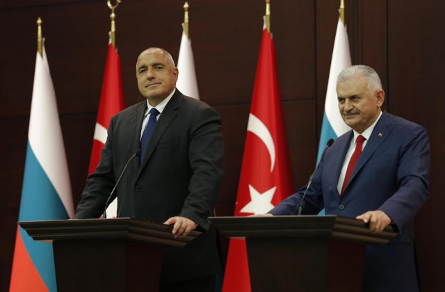 Брифингът на премиера Борисов и министър-председателя на Турция Бинали Йълдъръм на 13 юни
